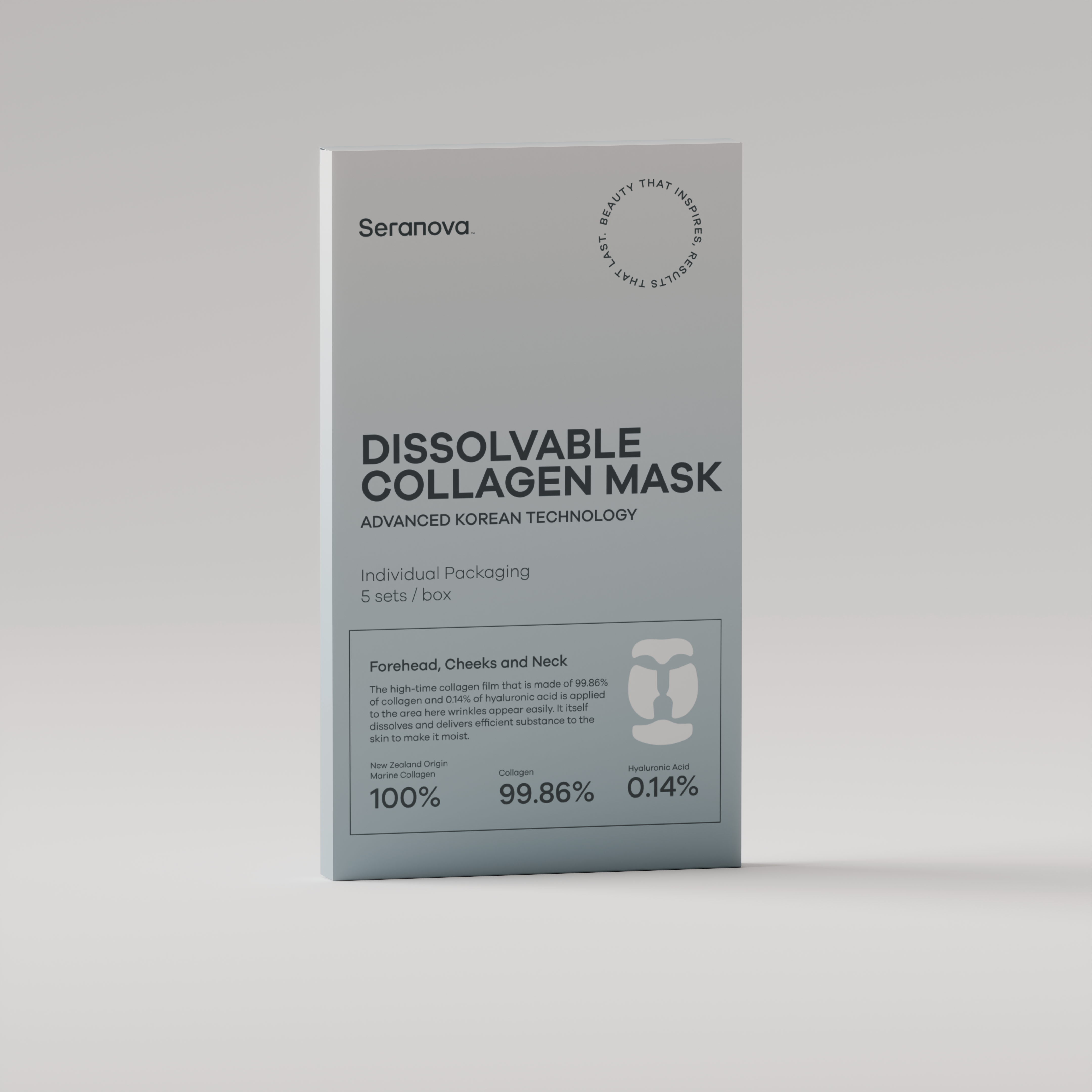 Dissolvable Collagen Mask